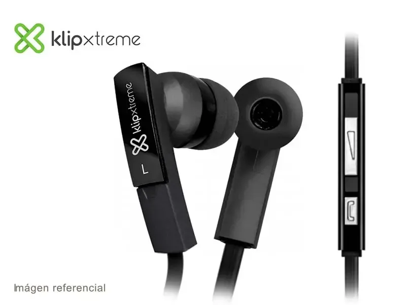Audifono Microfono Klip Xtreme BeatBuds Black