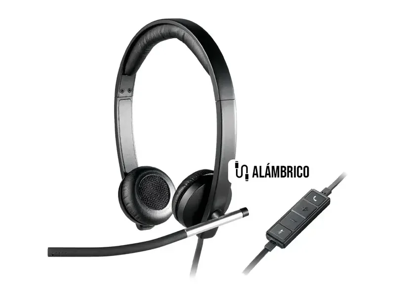 Audifono Microfono Logitech B2B H650E USB Stereo Black
