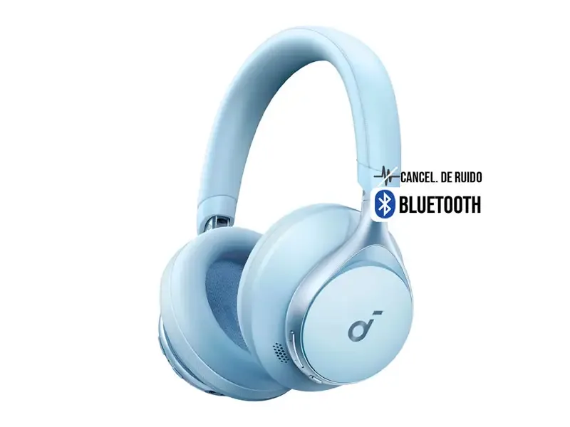 Audifono Soundcore Space One Bluetooth v5.3 55Hr 20Hz (A3035Z31) Azul