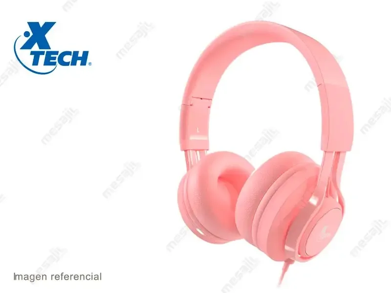 Audifono Xtech Cutie Kids Pink