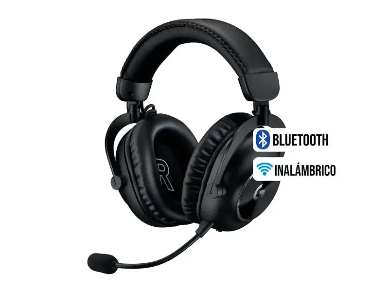 Auricular Gaming Logitech G PRO X 2 Wireless Lightspeed BT3.5 mm Black