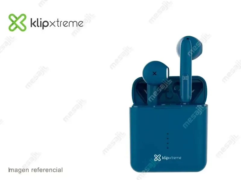 Auricular Klip Xtreme Bluetooth TwinTouch 17h (KTE-010BL) Blue