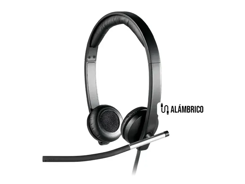 Auricular Logitech B2B H650E USB Stereo Black