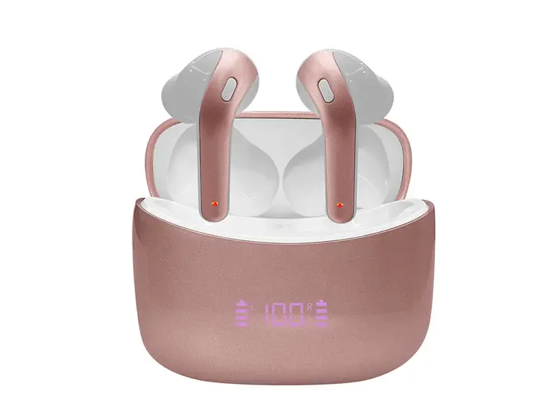 Auricular TEROS bluetooth TE-8074GR Rosa/Dorado