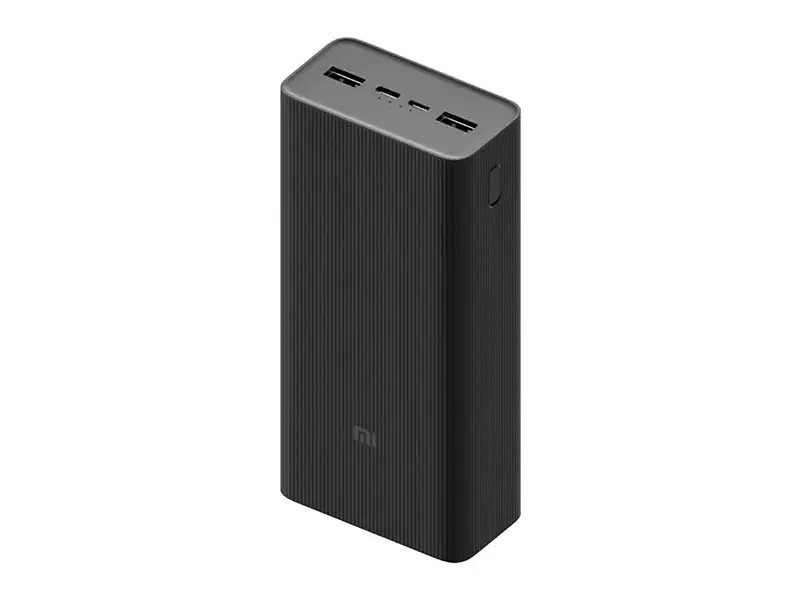 Bateria Externa Portatil Xiaomi Redmi Power Bank 30000mAh 18W GL PB3018ZM Black