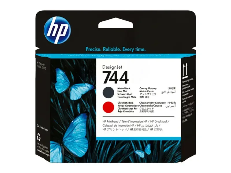 CABEZAL HP F9J88A (744) MATTE BLACK Y CHROM RED Designjet Z2600/Z5600