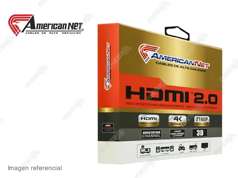 Cable AmericanNet HDMI a HDMI 5m Version v.2.0