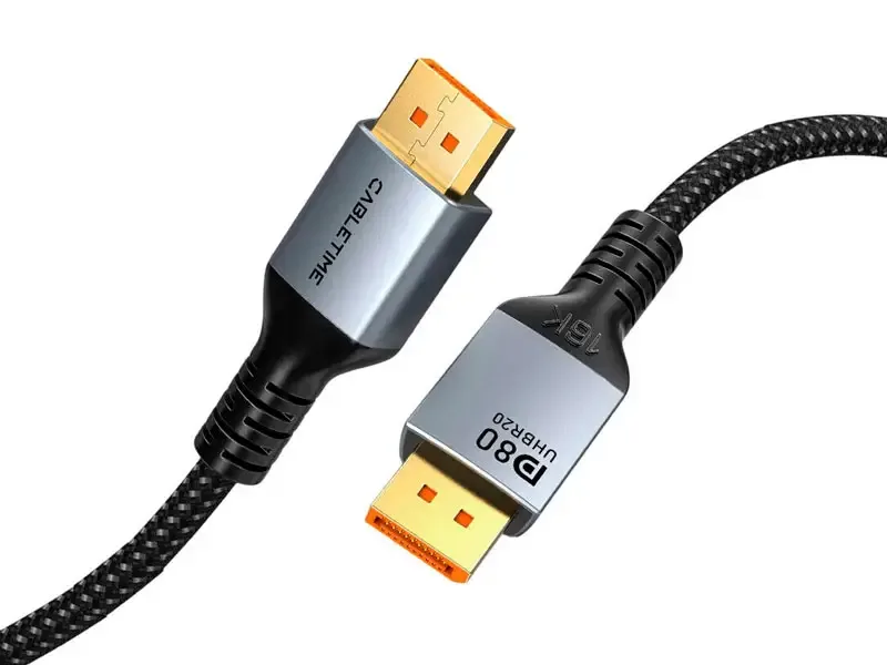 Cable DisplayPort a DisplayPort 3mts CABLETIME CD13N 8K 4K 80Gbps