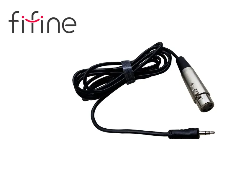 Cable Fifine XLR a XLR-3.5mm