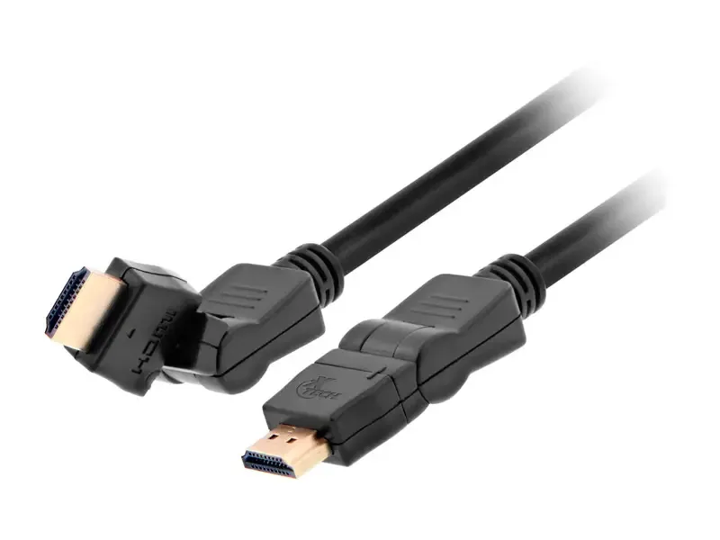 Cable HDMI a HDMI 1.8mts Xtech XTC-606 giratorio/ pivotante