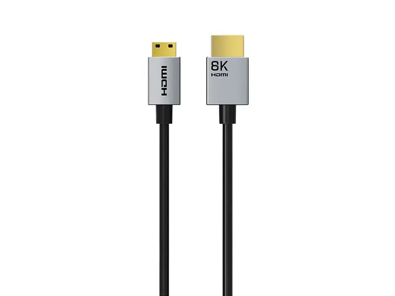 Cable Micro HDMI a HDMI 0.5mts CABLETIME CH16E 8K 60Hz