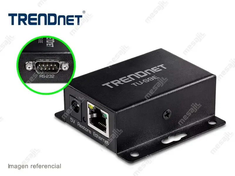 Cable TRENDnet de Serial a Red 10/100