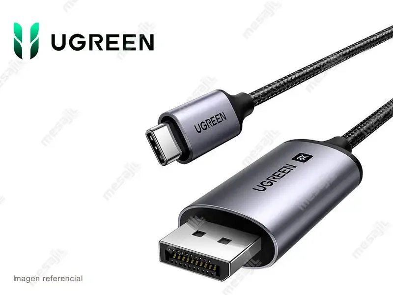 Cable UGREEN 25839 USB-C a Displayport 8K 3mts