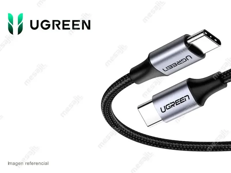 Cable Ugreen (50751) USB-C a USB-C de 1.5m Gris