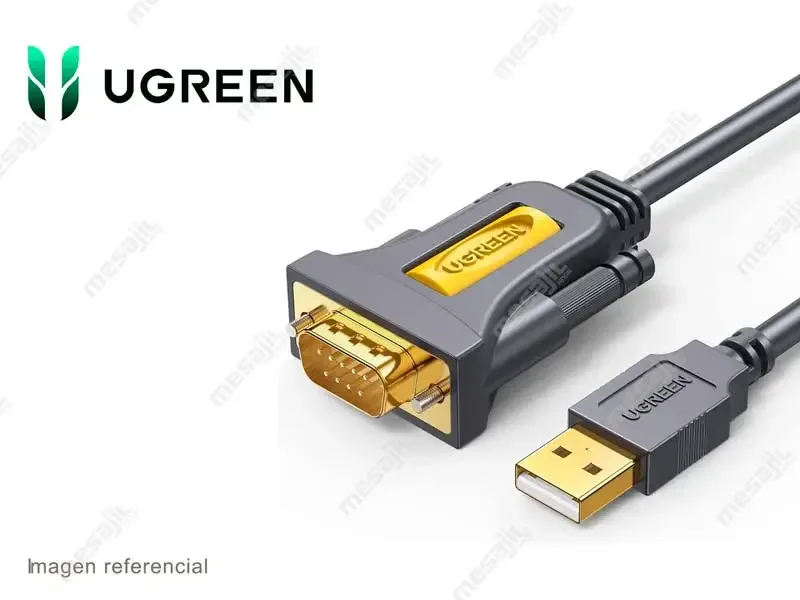 Cable UGREEN Adaptador USB a DB9 RS-232 1.5m  (20211)