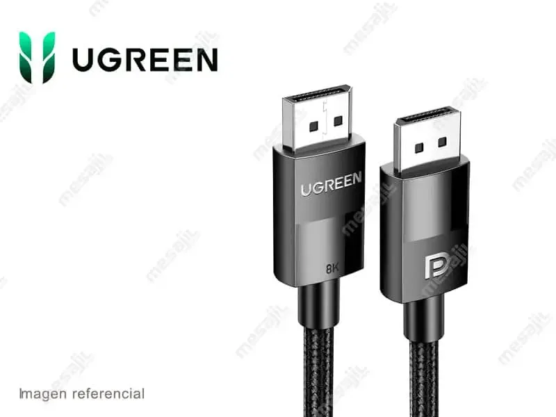Cable UGREEN Displayport 8K 1.4 macho a macho (80393)  3mts