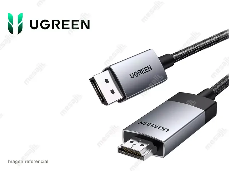 Cable UGREEN Displayport a HDMI 4K (25491) 3mts