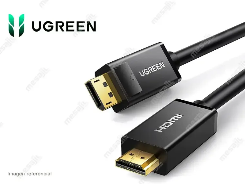 Cable UGREEN Displayport macho a HDMI macho (10204)  5mts