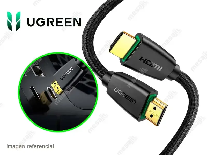 Cable UGREEN HDMI 4k Macho a Macho con Braid 10Mts HD118 (40414)