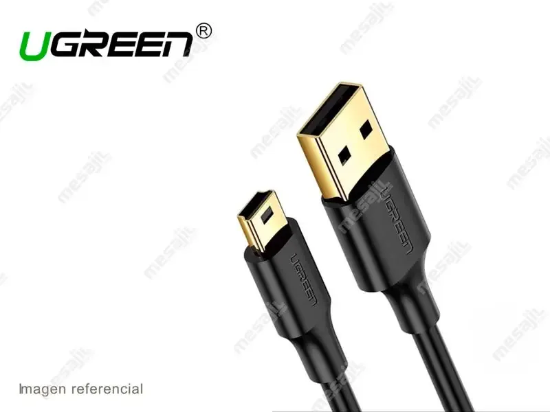 Cable UGREEN USB 2.0 a mini-USB 1mt. (10355)