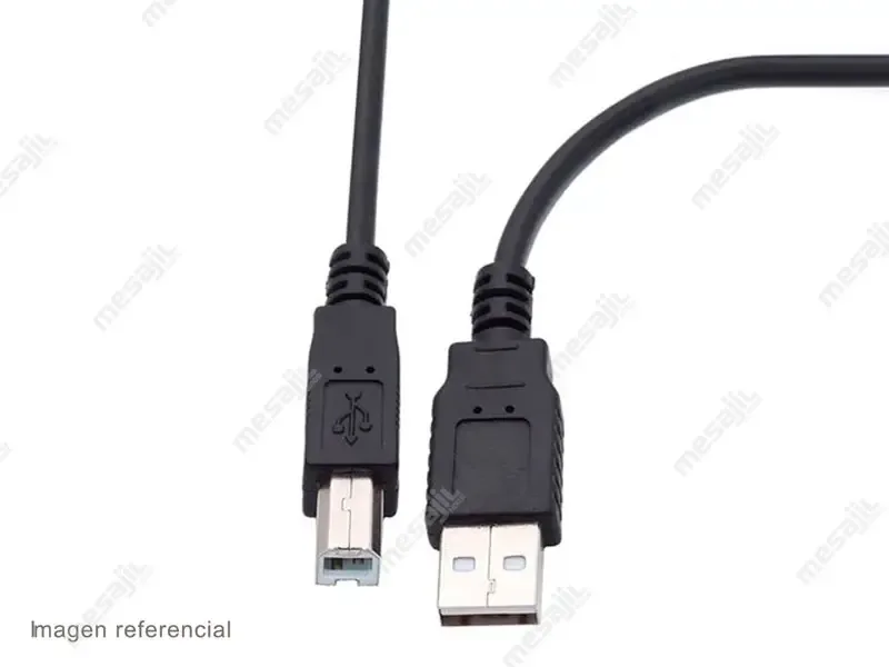 Cable USB 2.0  A/B 1.8m para Impresora