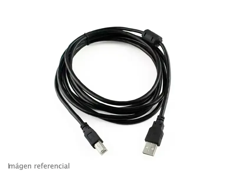 Cable USB-A a USB-B 1.8mts Doble Filtro para Impresora