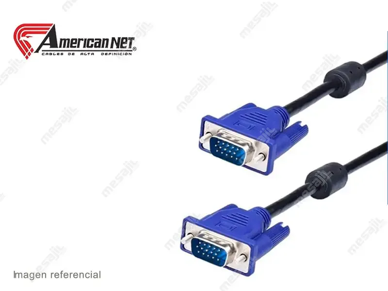 Cable VGA 1.8m  AmericanNet 15pines