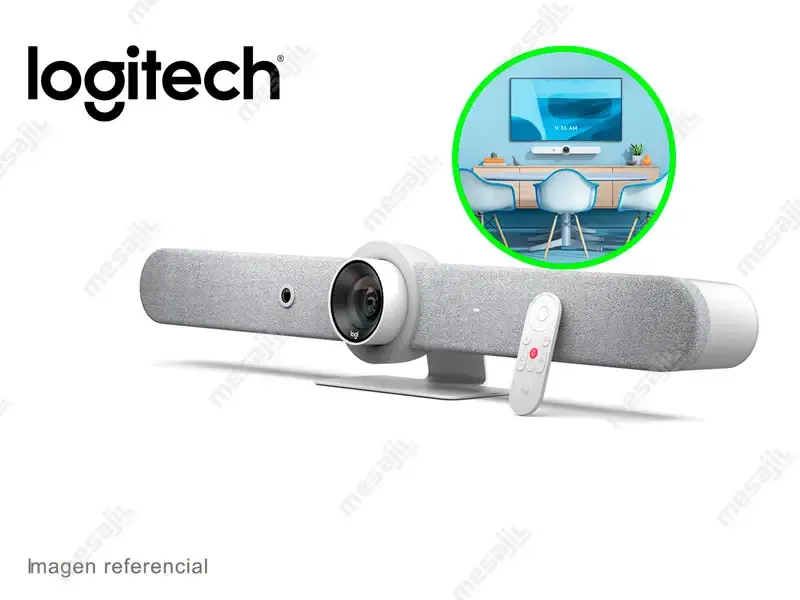 Camara Logitech B2B RALLY BAR 4K Medium Room USB Graphite Withe