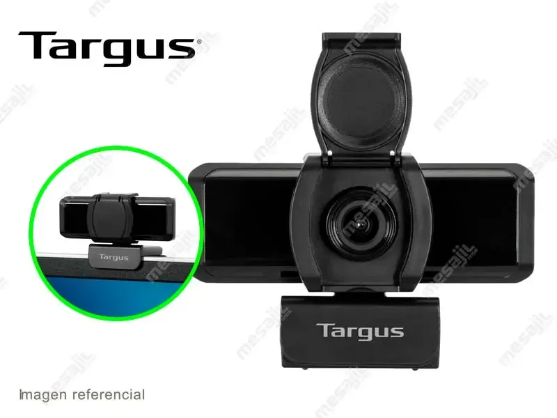 Camara WebCam Targus PRO FHD 1080P USB Black