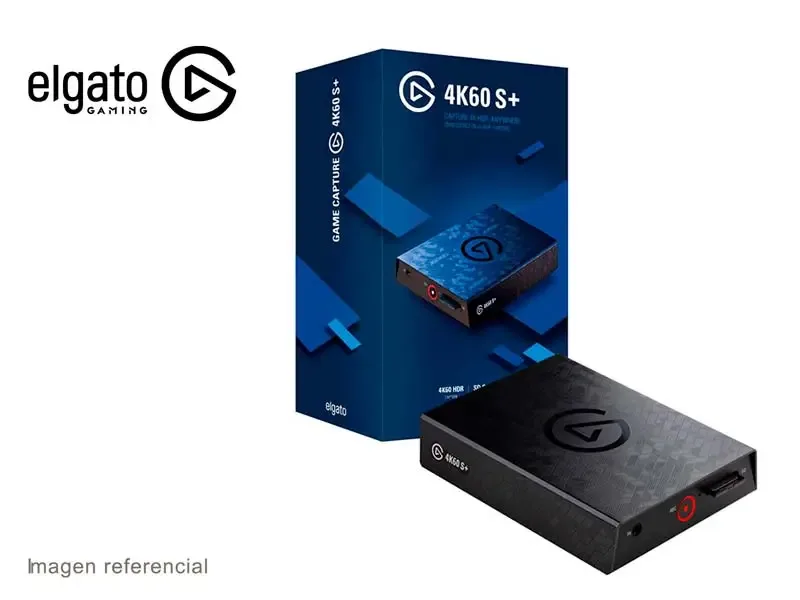 Capturadora de Video Elgato 4K60 S+