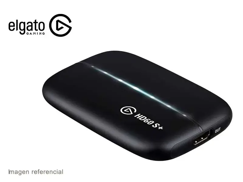 Capturadora de Video Elgato HD60 S+