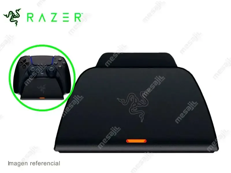 Cargador RAZER Quick Charging Stand P/control PS5 USB-C 10W Black