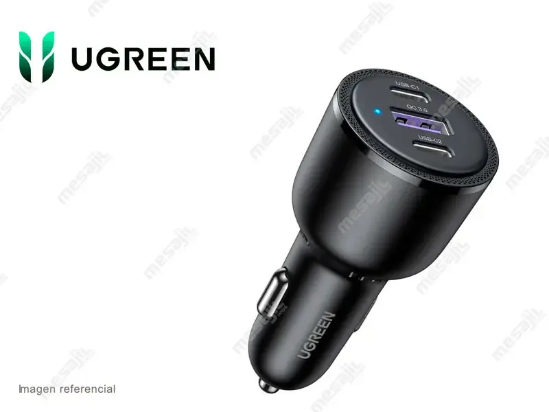 Cargador UGREEN P/auto USB-C 69W (20467)
