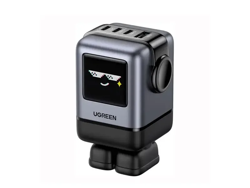 Cargador UGREEN X688 (45514B) Robot 100w 3 USB-C / 1 USB-A Black
