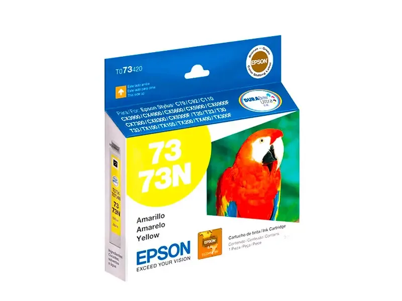 Cartucho de Tinta Epson T073420 Amarillo C79/C110/CX4900/5900