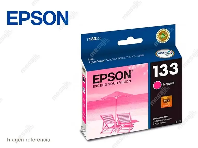 Cartucho de Tinta Epson T133320 Magenta T25/TX420W