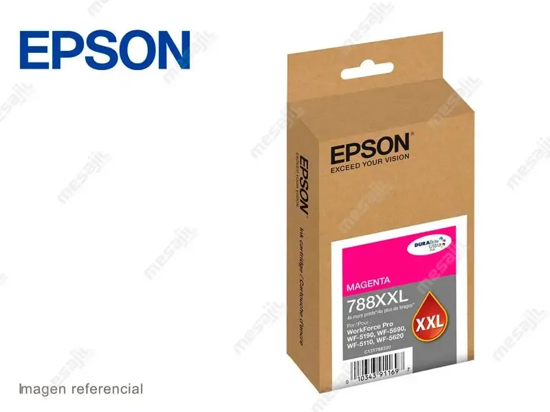 Cartucho de Tinta Epson T788XXL320-AL Magenta WorkForce Pro WF-5190/5690 34ml