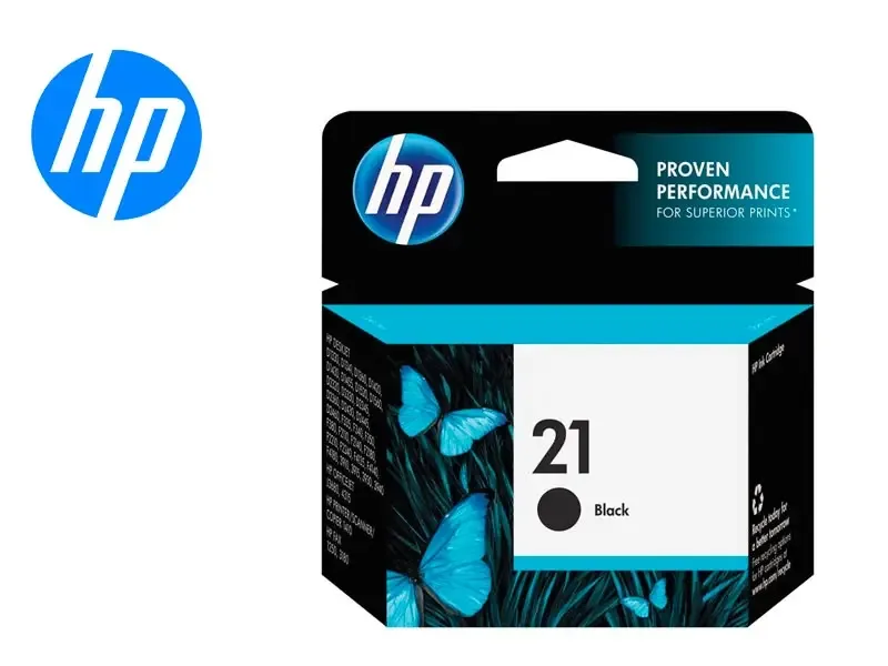 Cartucho de Tinta HP 21 Negro Original (C9351AL) 3920/3940/3040/PSC1410/F380