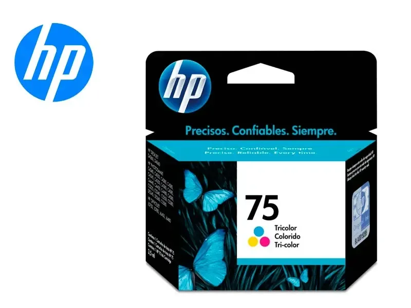 Cartucho de Tinta HP 75 Tricolor Original (CB337WL) 5780/4240/5240/C4280