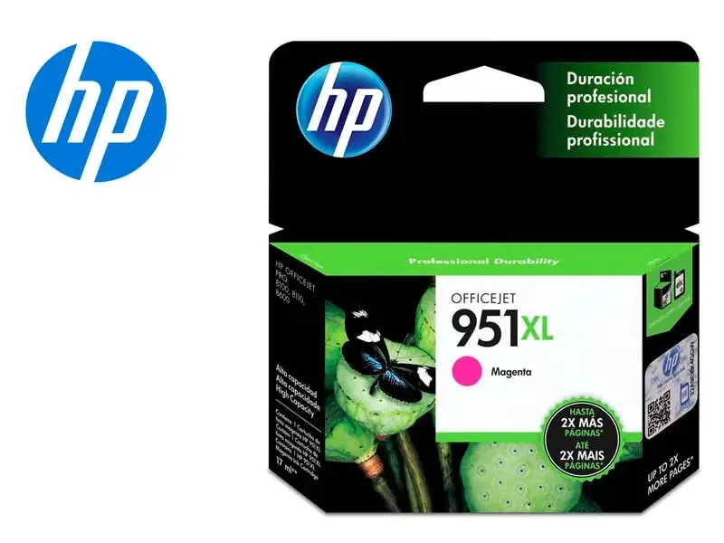 Cartucho de Tinta HP 951XL Magenta (CN047AL) 8100 (1500 pgs)