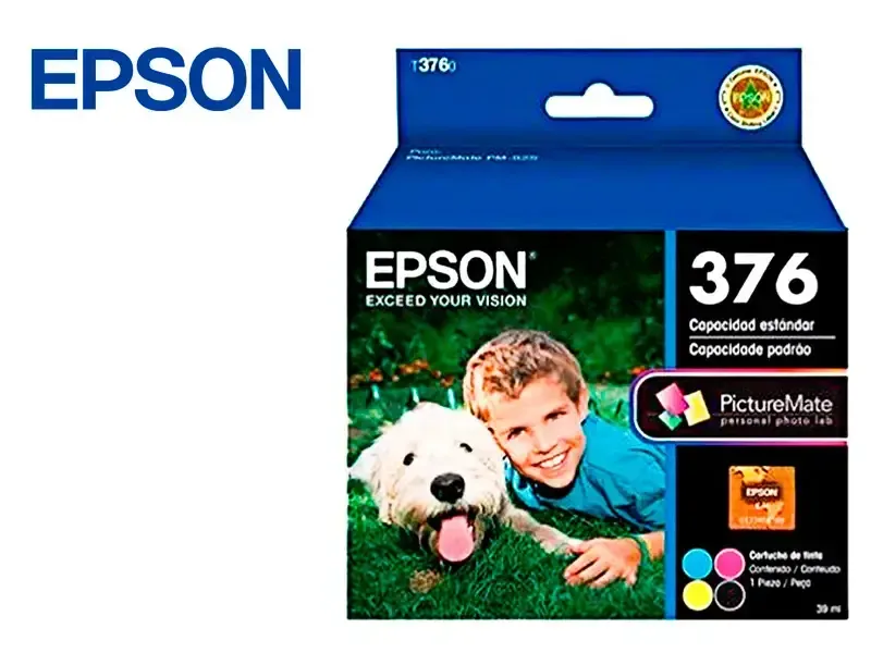 Cartucho Tinta Epson Fotografico PictureMate T3760 PM-525 39ml