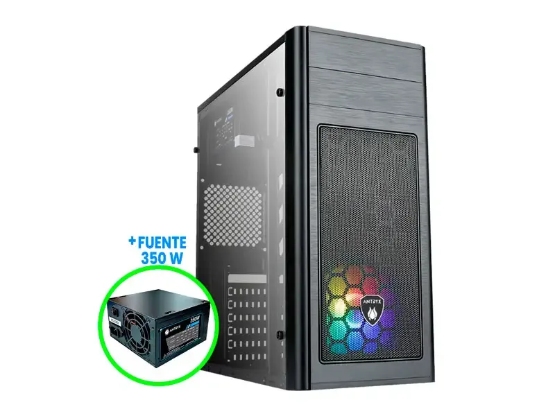 Case Antryx Elegant 680 + Fuente 350W Mid Tower USB3.0