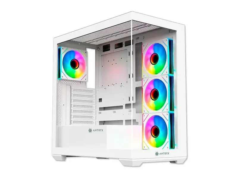 Case Antryx FX 750 ARGB FAN X4 White/Vidrio Templado