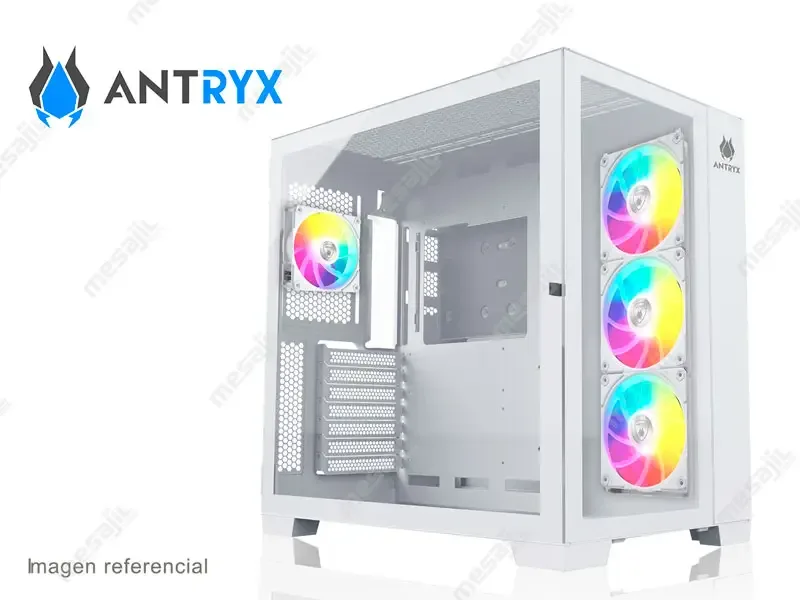 Case Antryx FX900 Fan X4 RGB USB-C White