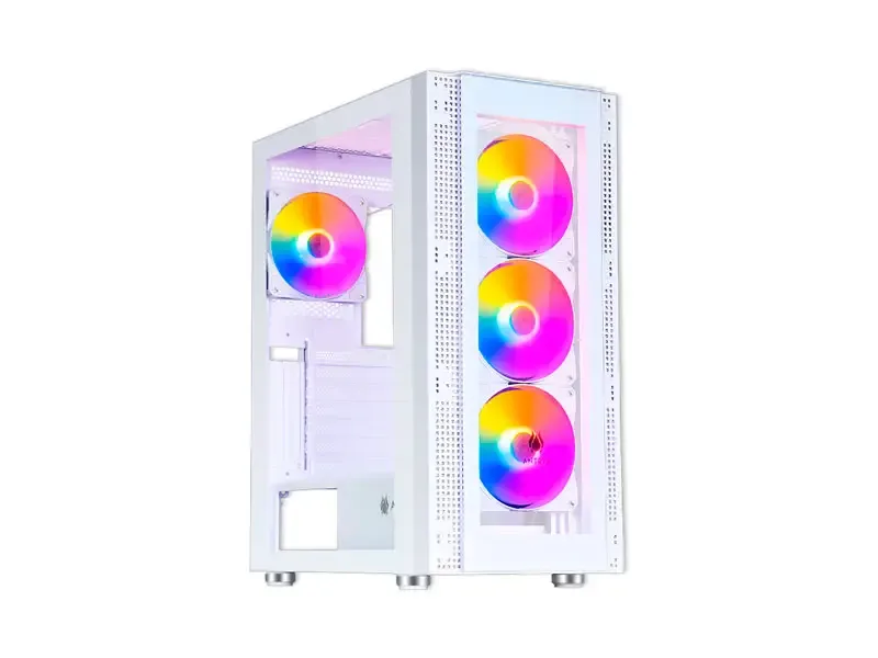 Case Antryx RX-260 ARGB FAN X4 Vidrio ARGB Templado  White