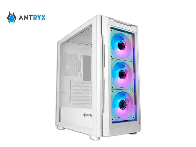 Case Antryx RX 560 ARGB FAN X3 Vidrio Templado/  White