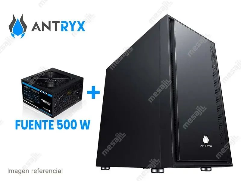 Case Antryx Xtreme Micro XM-310+ Fuente 500W (AC-XM310K-500CP) Black