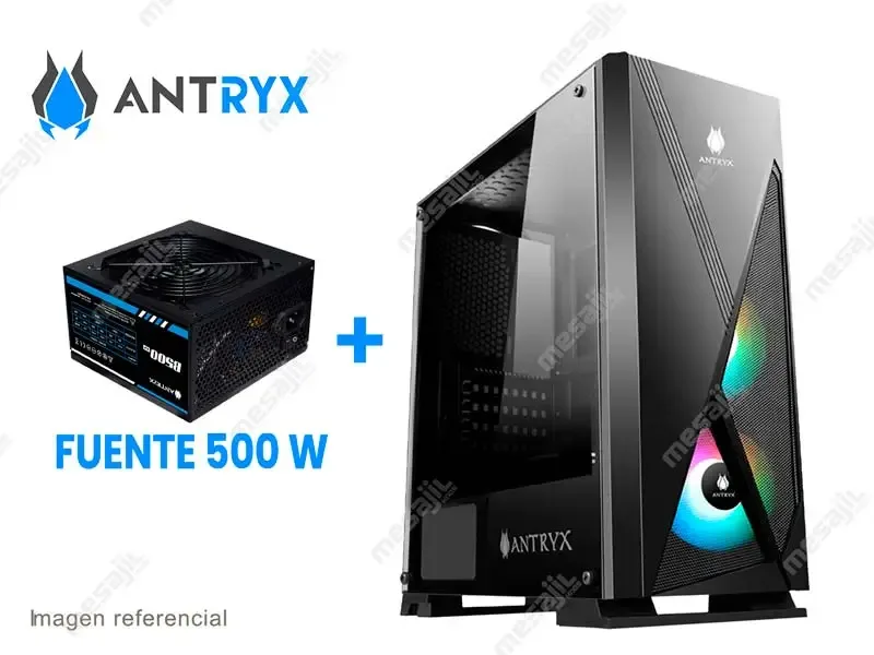 Case Antryx Xtreme Neo II ARGB + Fuente 500W