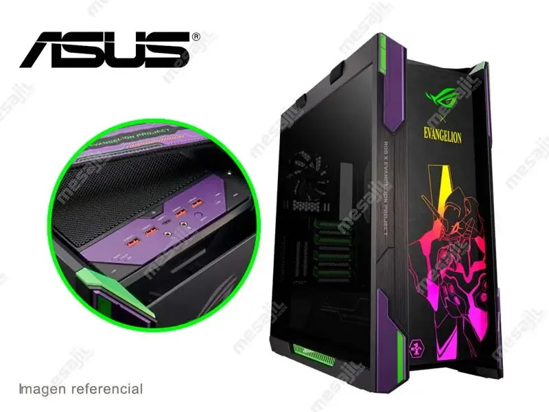Case ASUS ROG Strix Helios Eva Edition GX601 RGB Evangelion Black