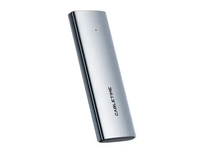 Case CABLETIME CB32G para SSD M.2 Sata SSD NVMe PCle USB-C